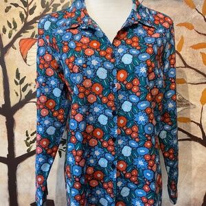 SEASALT Cornwall UK Larissa Shirt Blouse ORGANIC Cotton Size  US 12 UK 16)